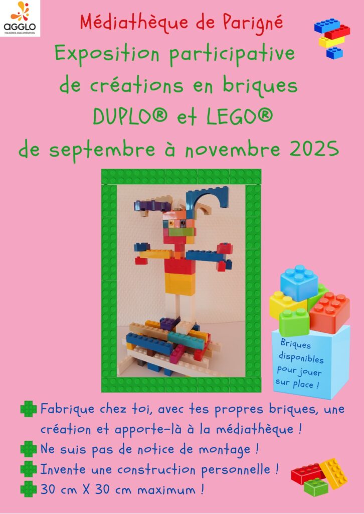 Médiathèque : Exposition DUPLO et LEGO
