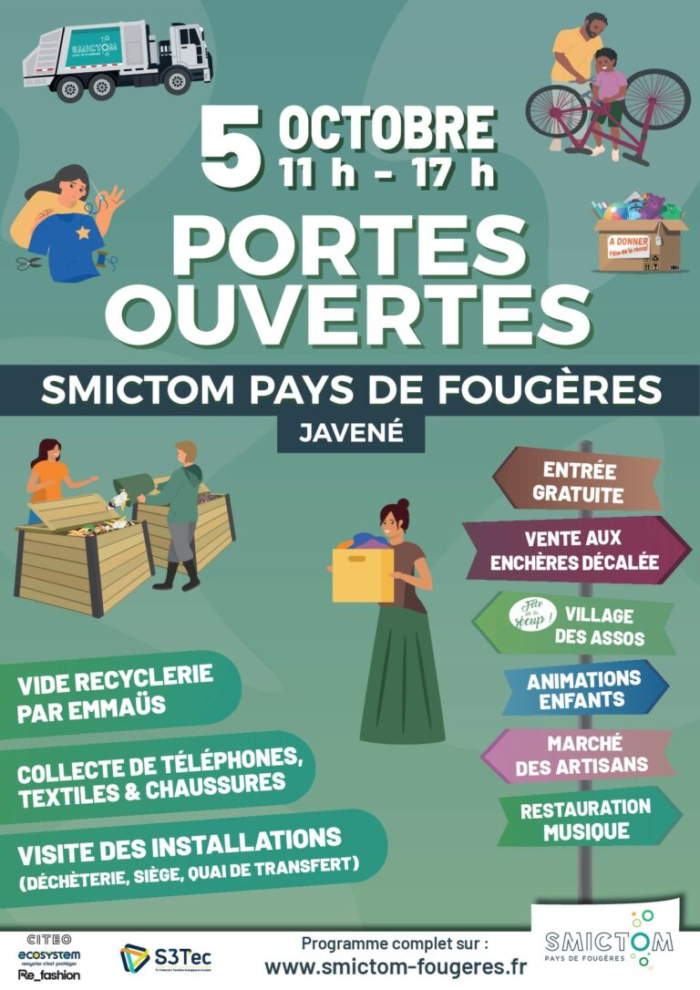 Portes ouvertes du SMICTOM du Pays de Fougères