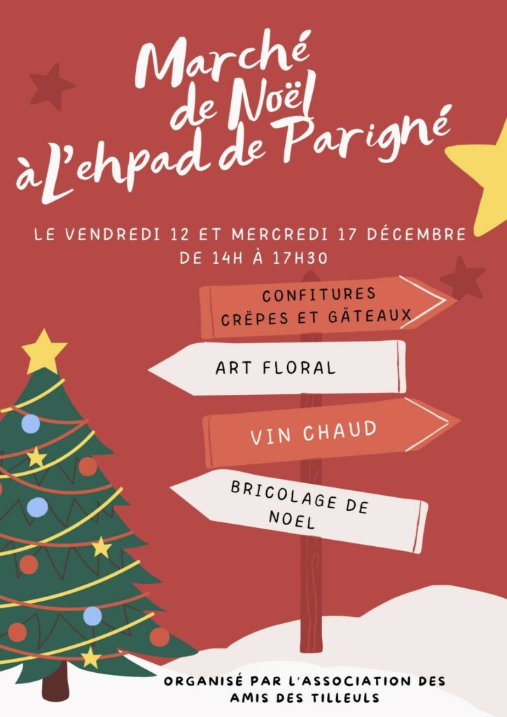 Marché de Noël – EHPAD les Tilleuls