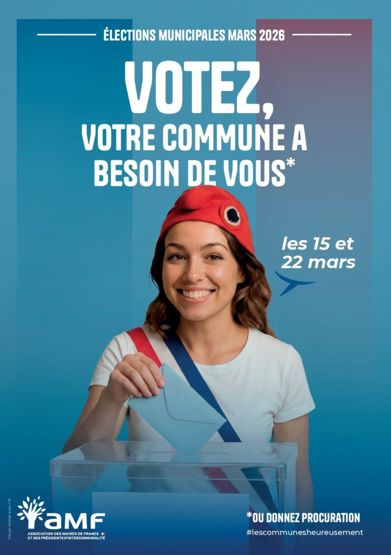 VOTEZ, Votre commune a besoin de vous les 15 et 22 mars 2026